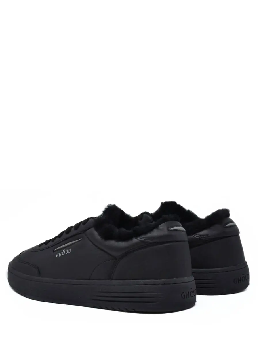 Кеды кожаные на меху