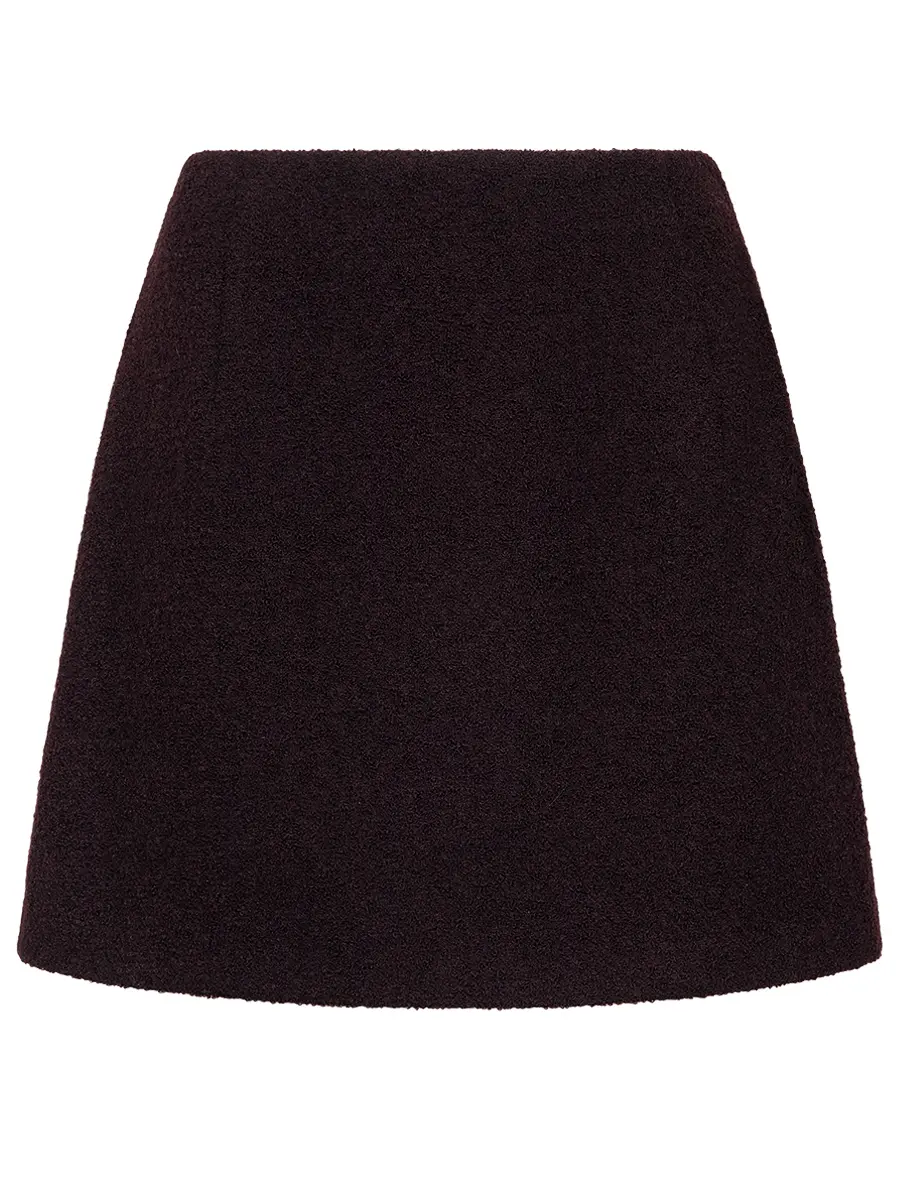 Мини-юбка шерстяная Babe