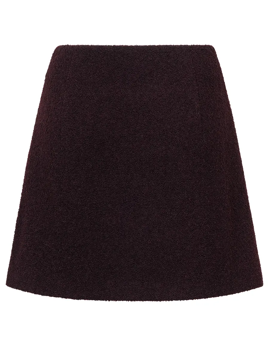 Мини-юбка шерстяная Babe