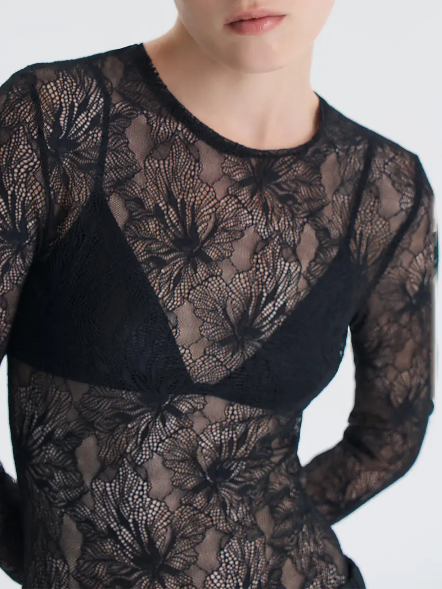 Боди из кружева Ma belle