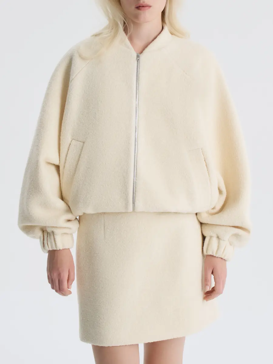 Бомбер однотонный Dumpling