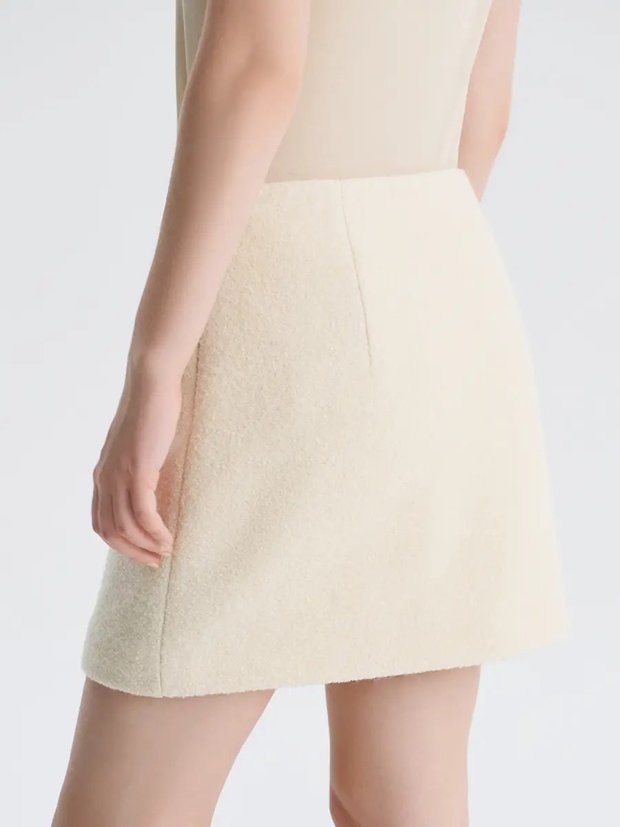 Мини-юбка однотонная Babe