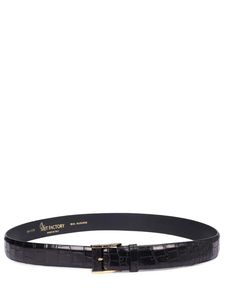 Ремень из кожи аллигатора