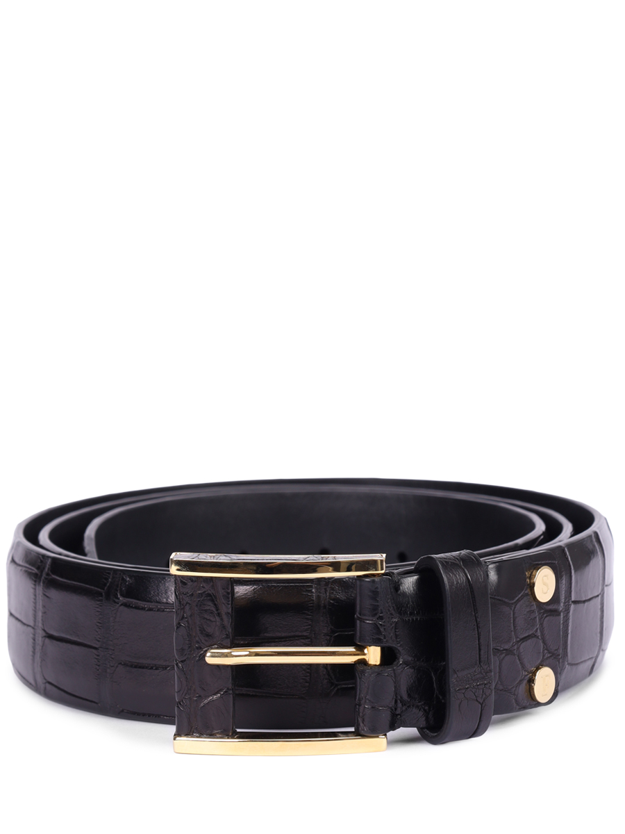 Ремень из кожи аллигатора