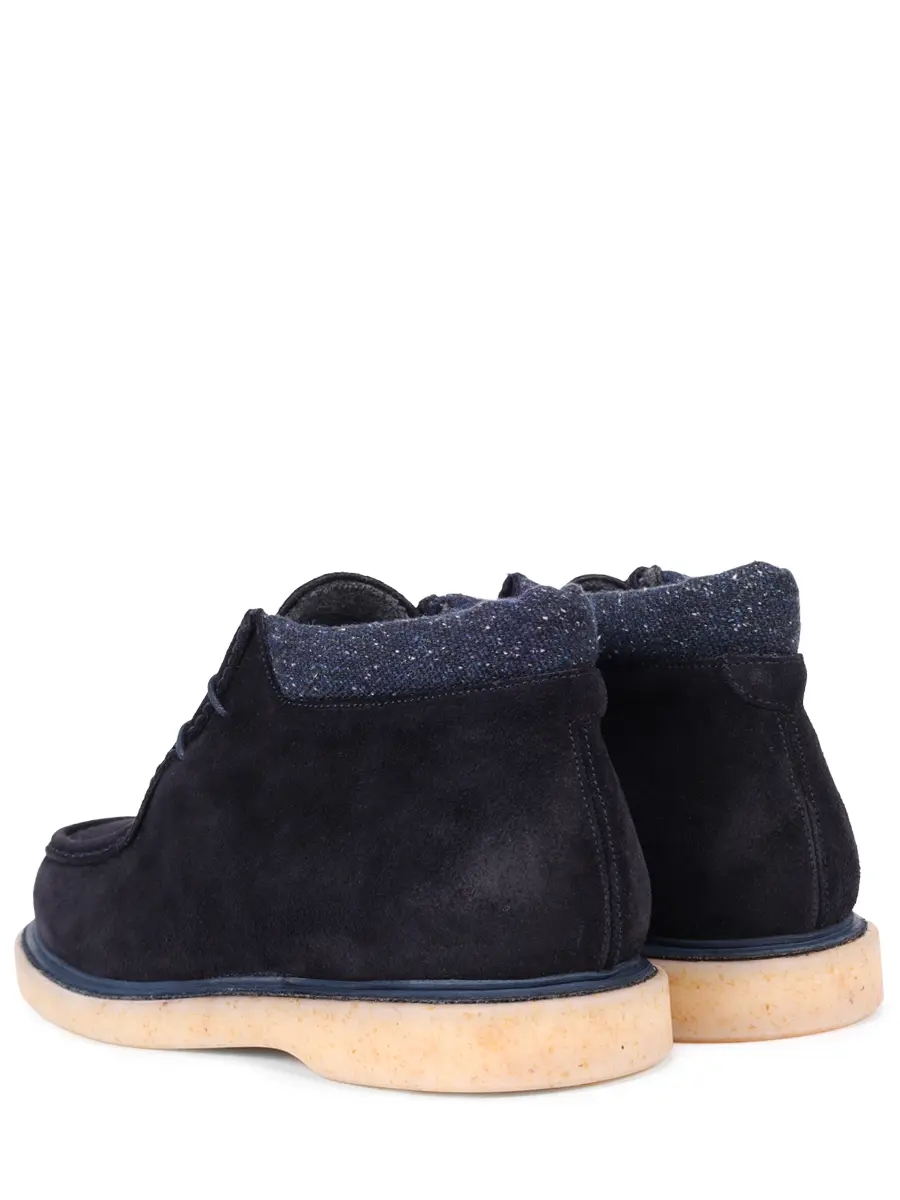 Ботинки замшевые