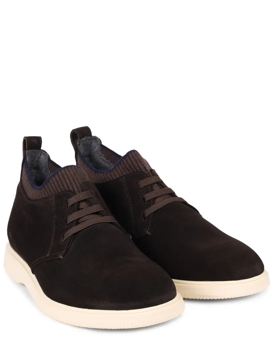 Ботинки замшевые