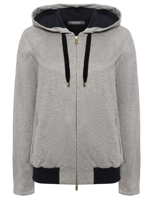 Толстовка хлопковая CAPOBIANCO