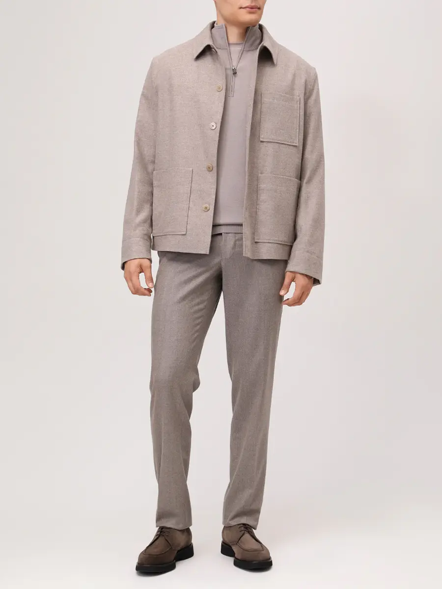 Брюки шерстяные