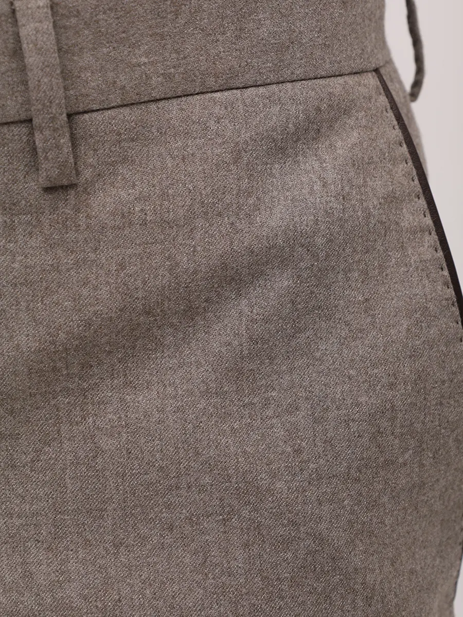 Брюки шерстяные