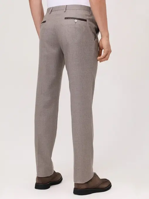 Брюки шерстяные BERTOLO LUXURY MENSWEAR