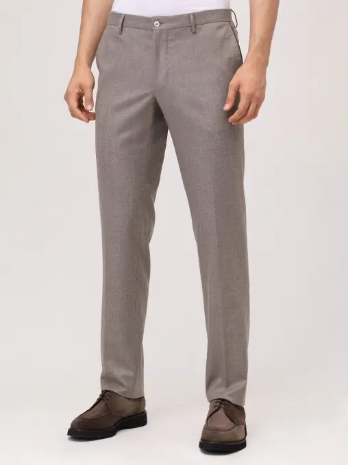Брюки шерстяные BERTOLO LUXURY MENSWEAR