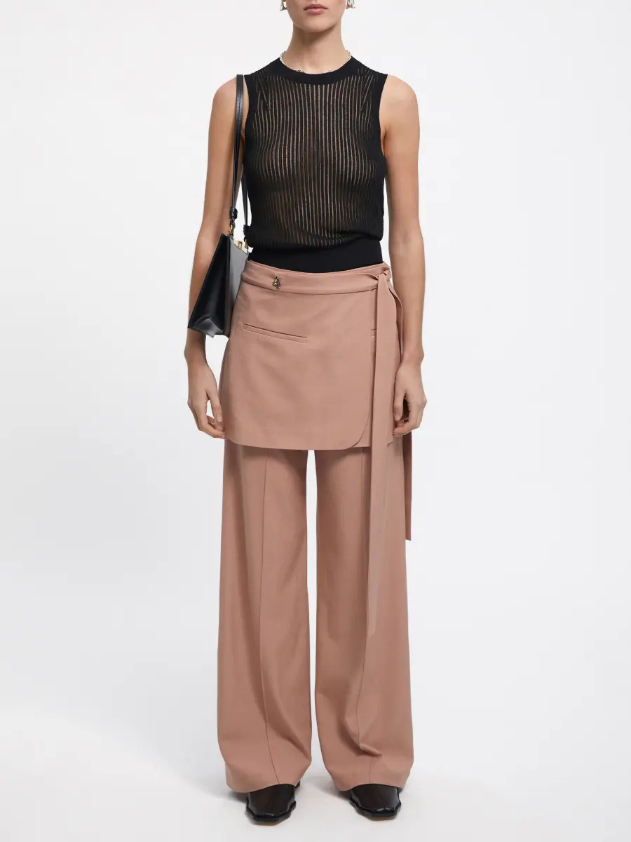 Брюки из вискозы