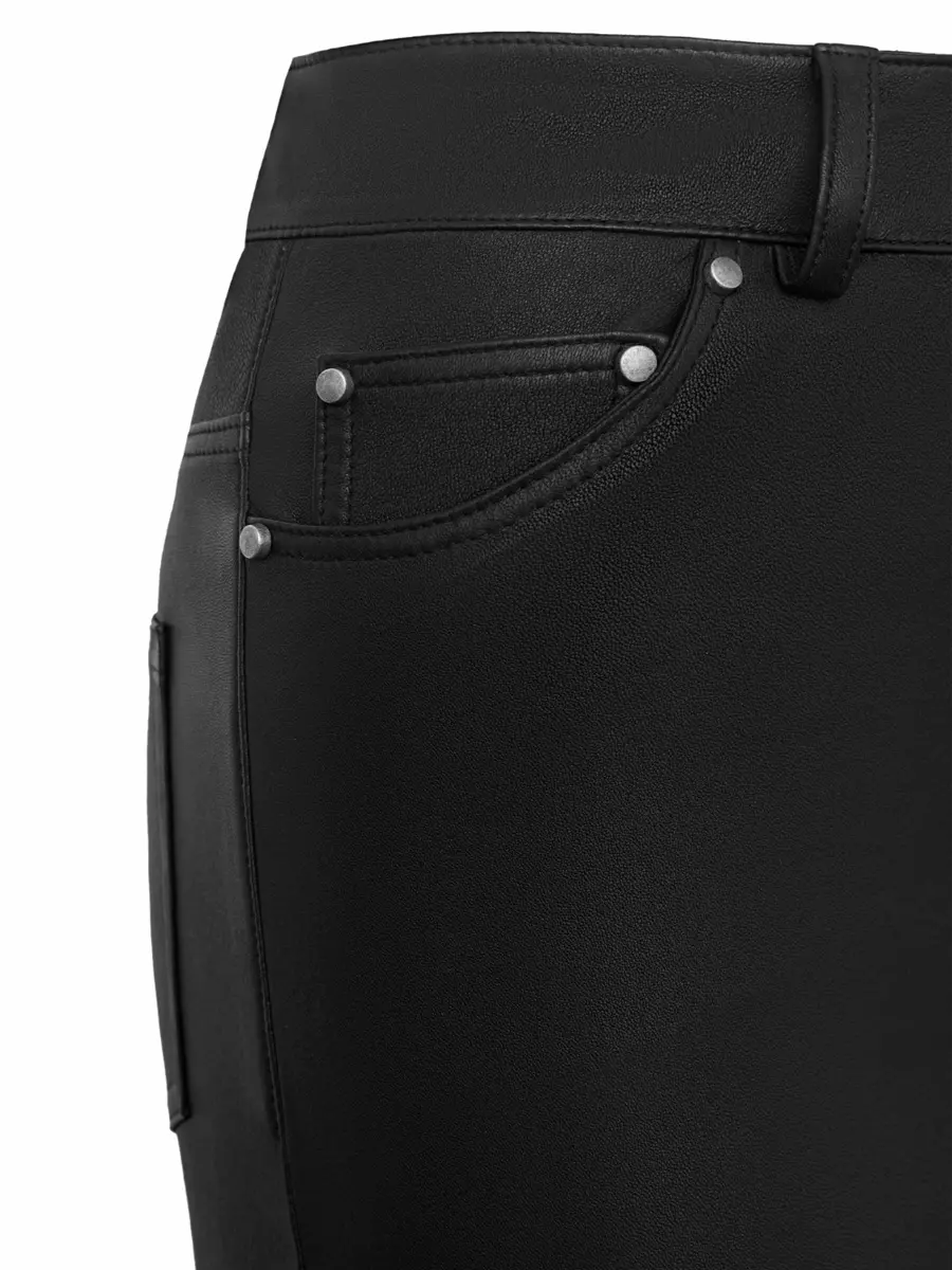 Брюки кожаные