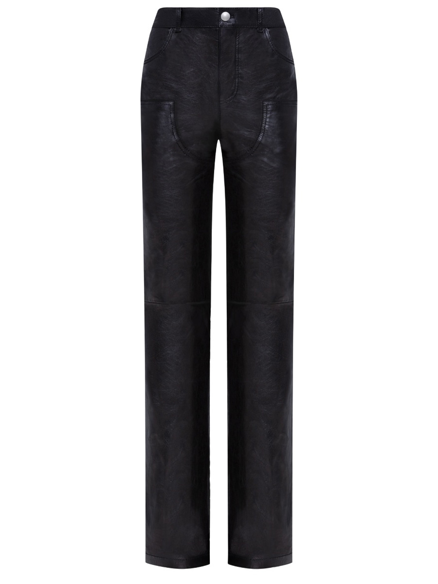 Брюки кожаные