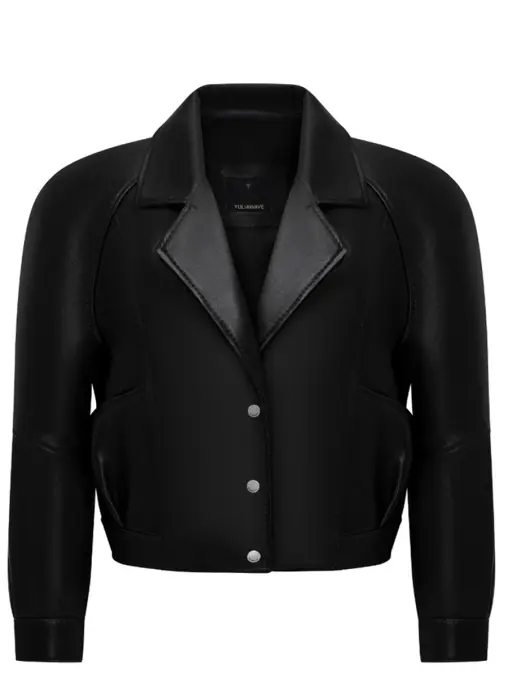 Куртка кожаная YULIAWAVE