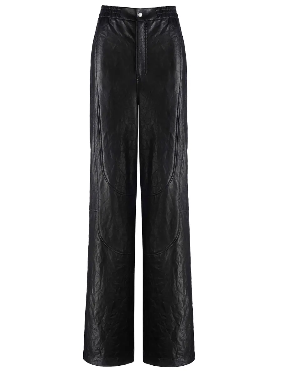 Брюки кожаные