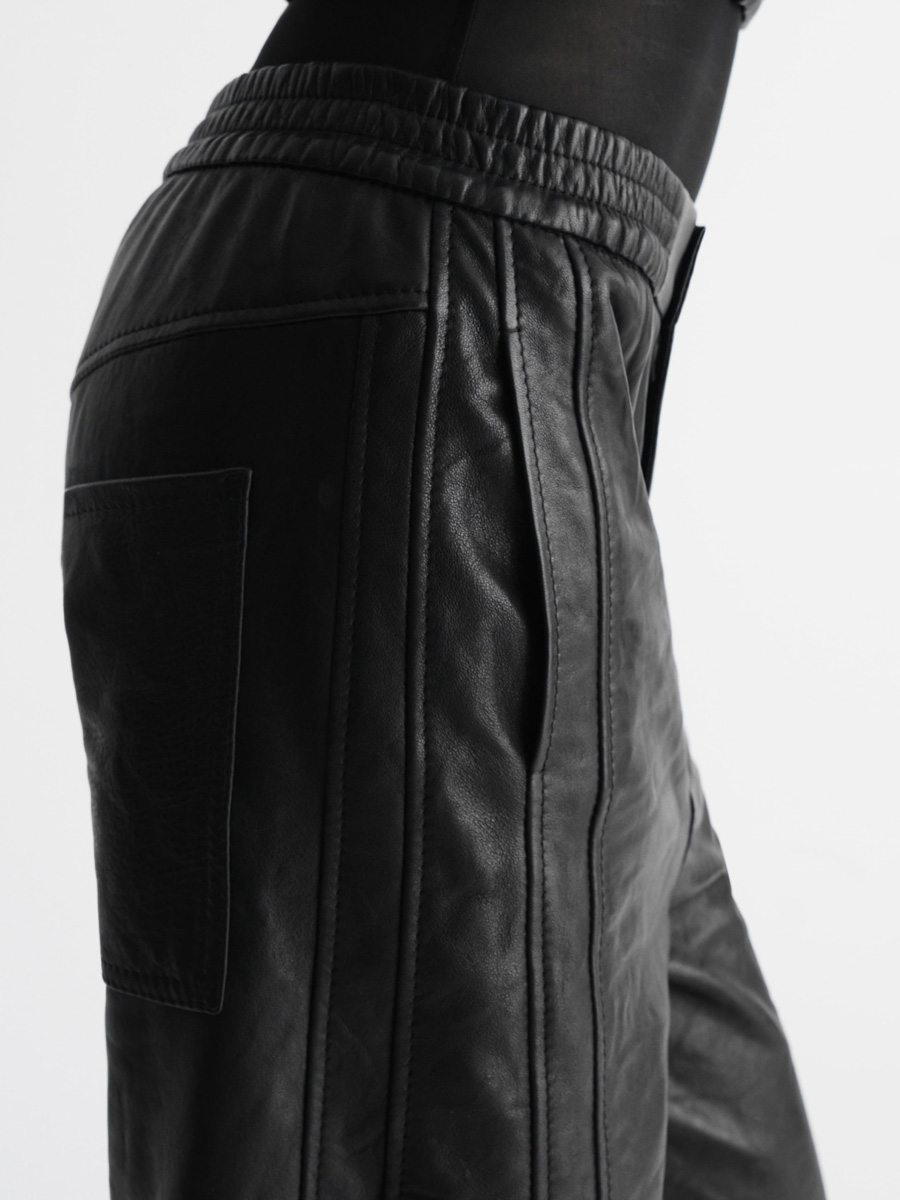 Брюки кожаные