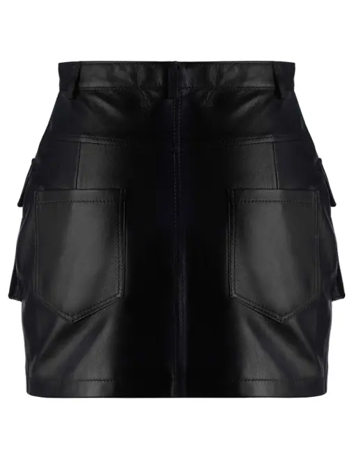 Юбка кожаная YULIAWAVE