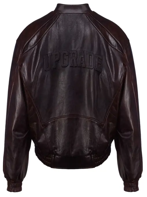 Бомбер кожаный YULIAWAVE