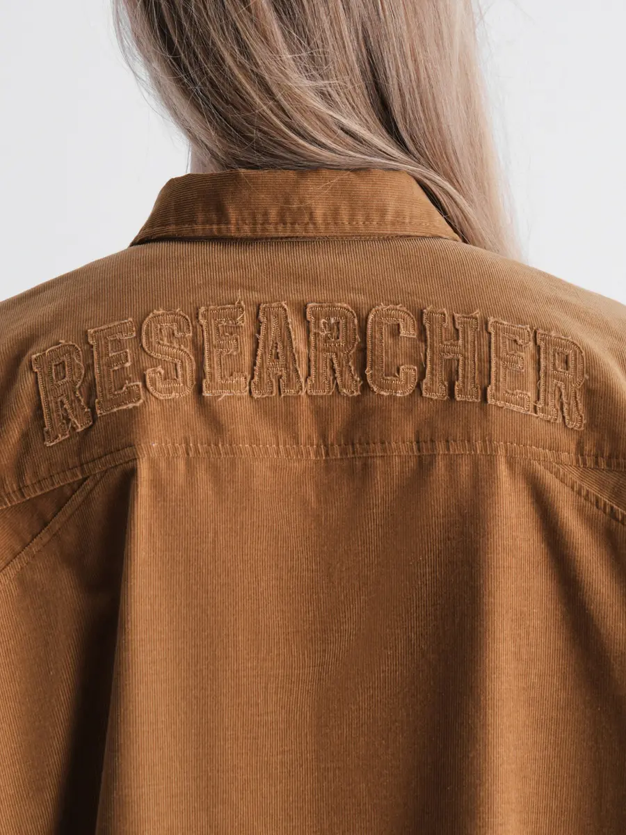 Рубашка вельветовая