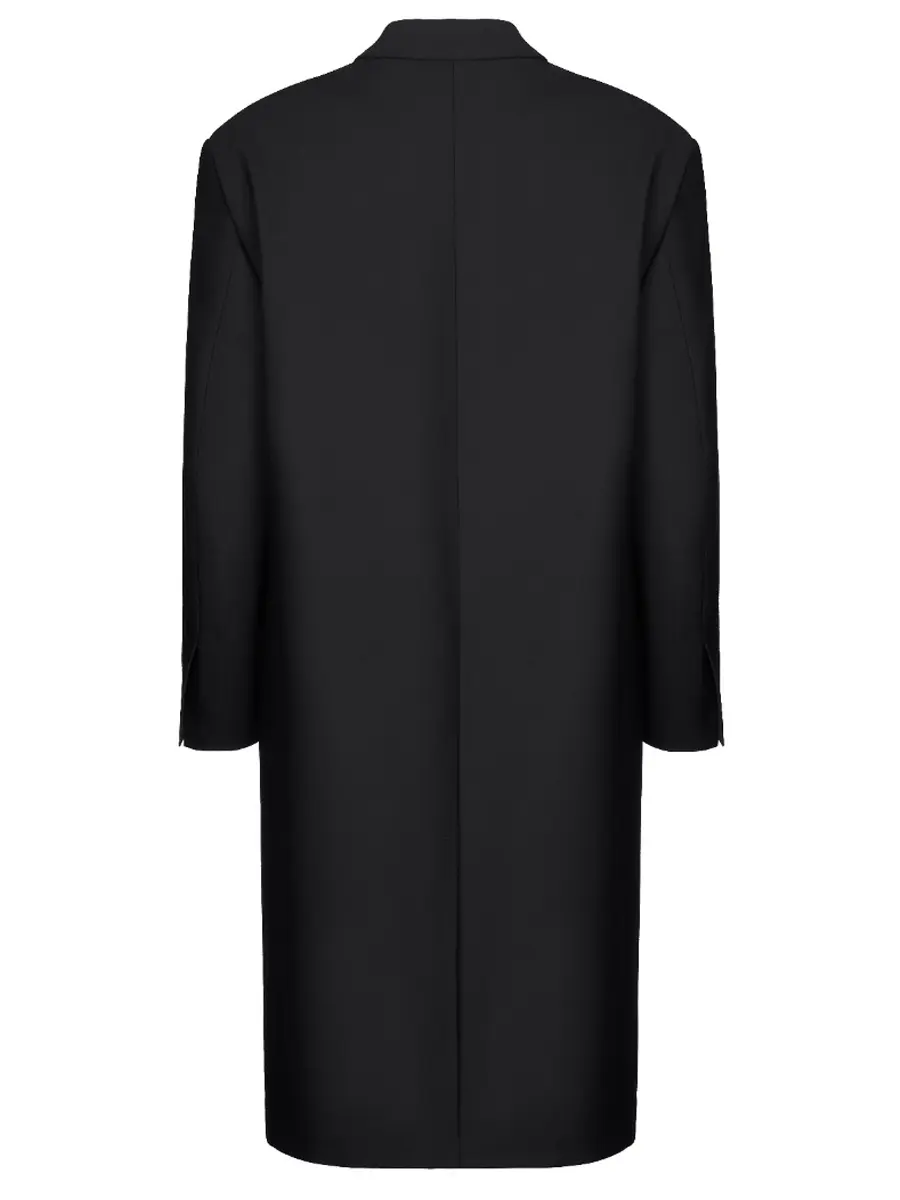 Пальто однотонное