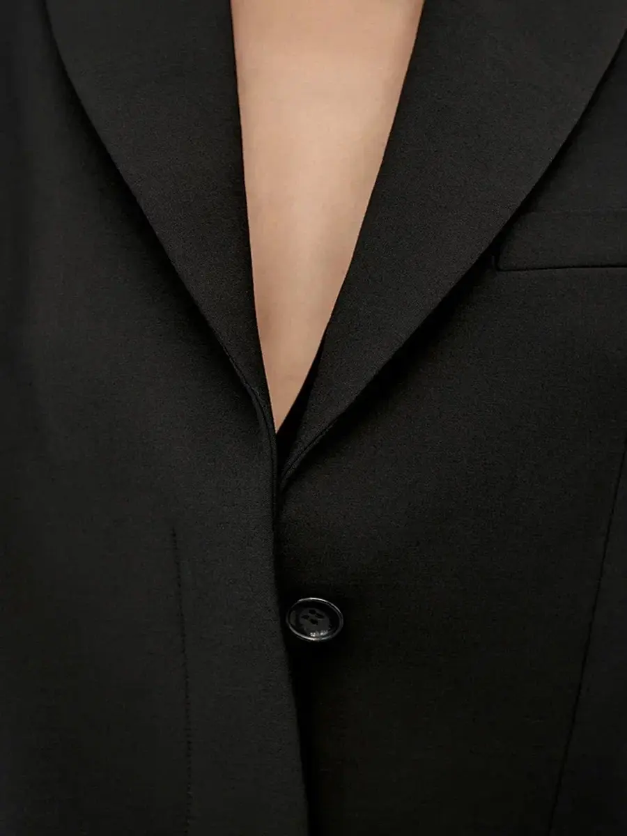 Пальто однотонное