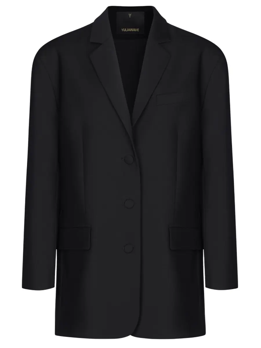 Жакет однотонный