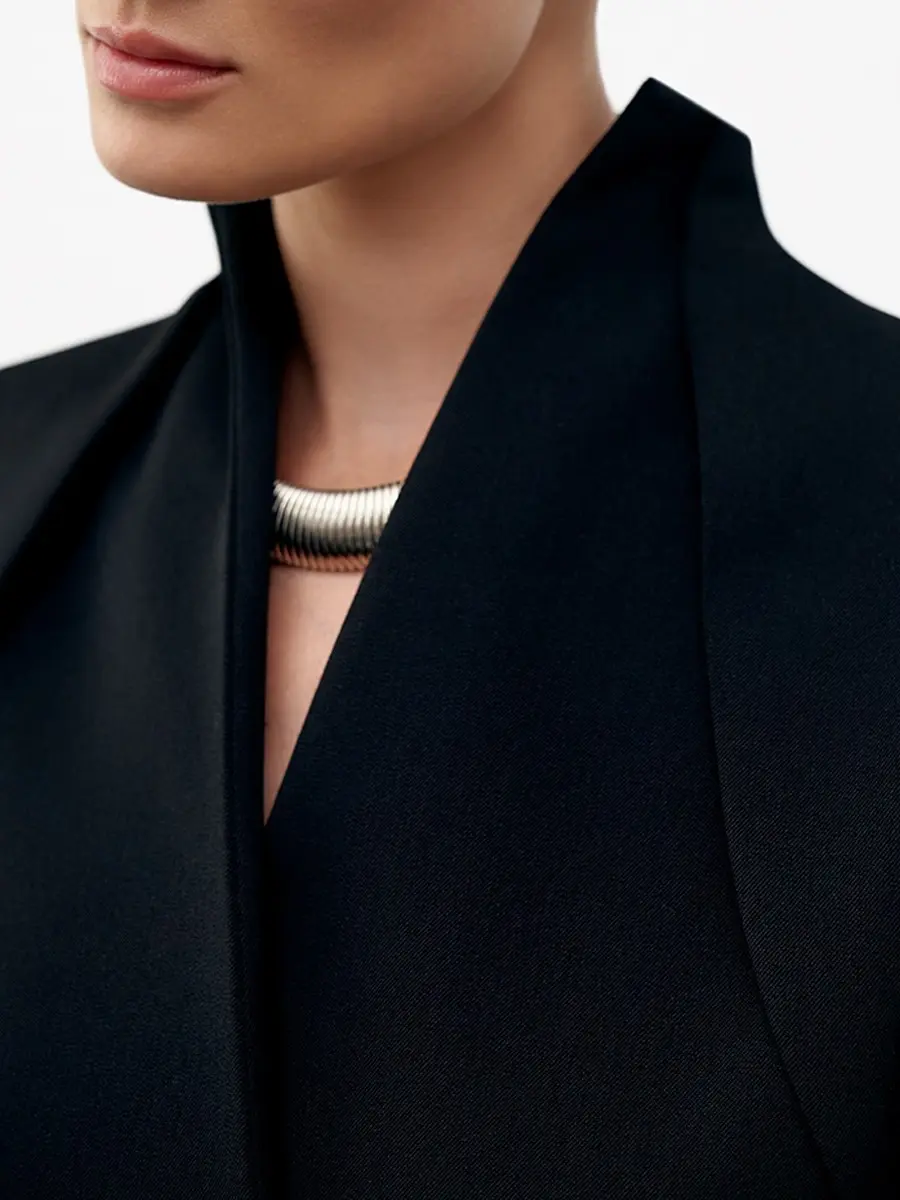 Жакет однотонный