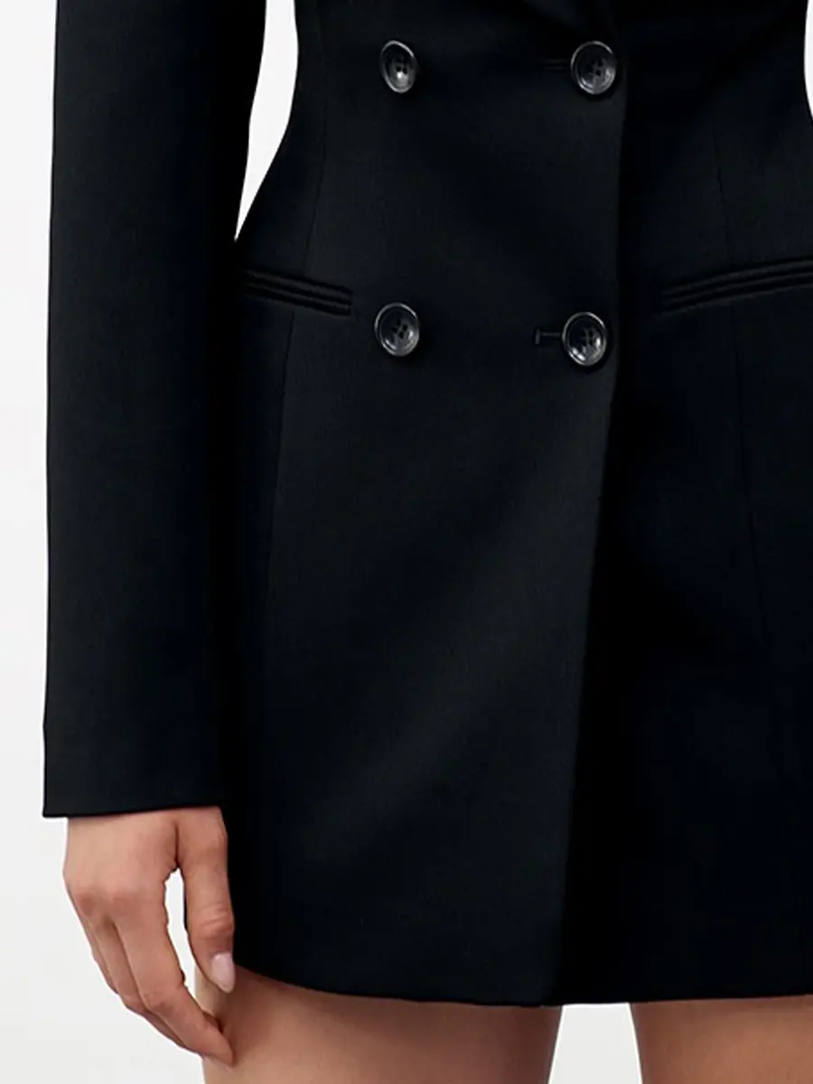 Жакет однотонный