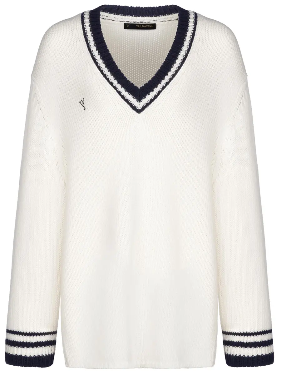 Пуловер шерстяной