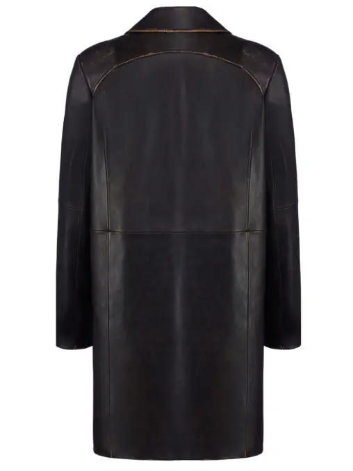 Тренч кожаный YULIAWAVE