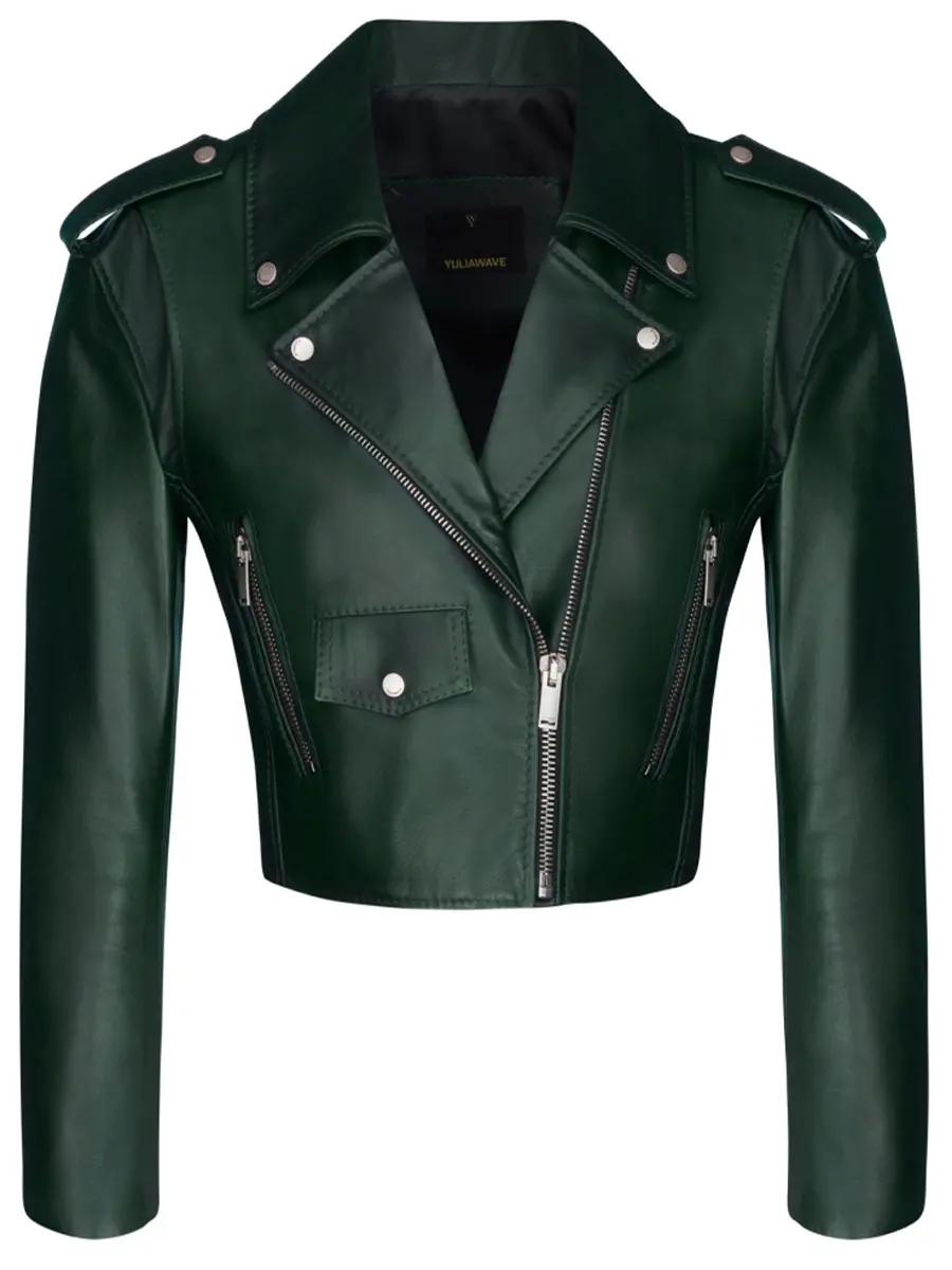 Куртка кожаная