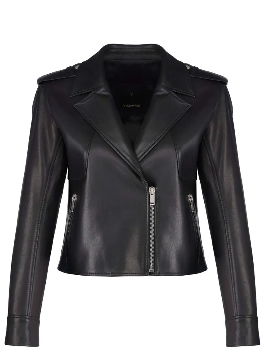 Куртка кожаная