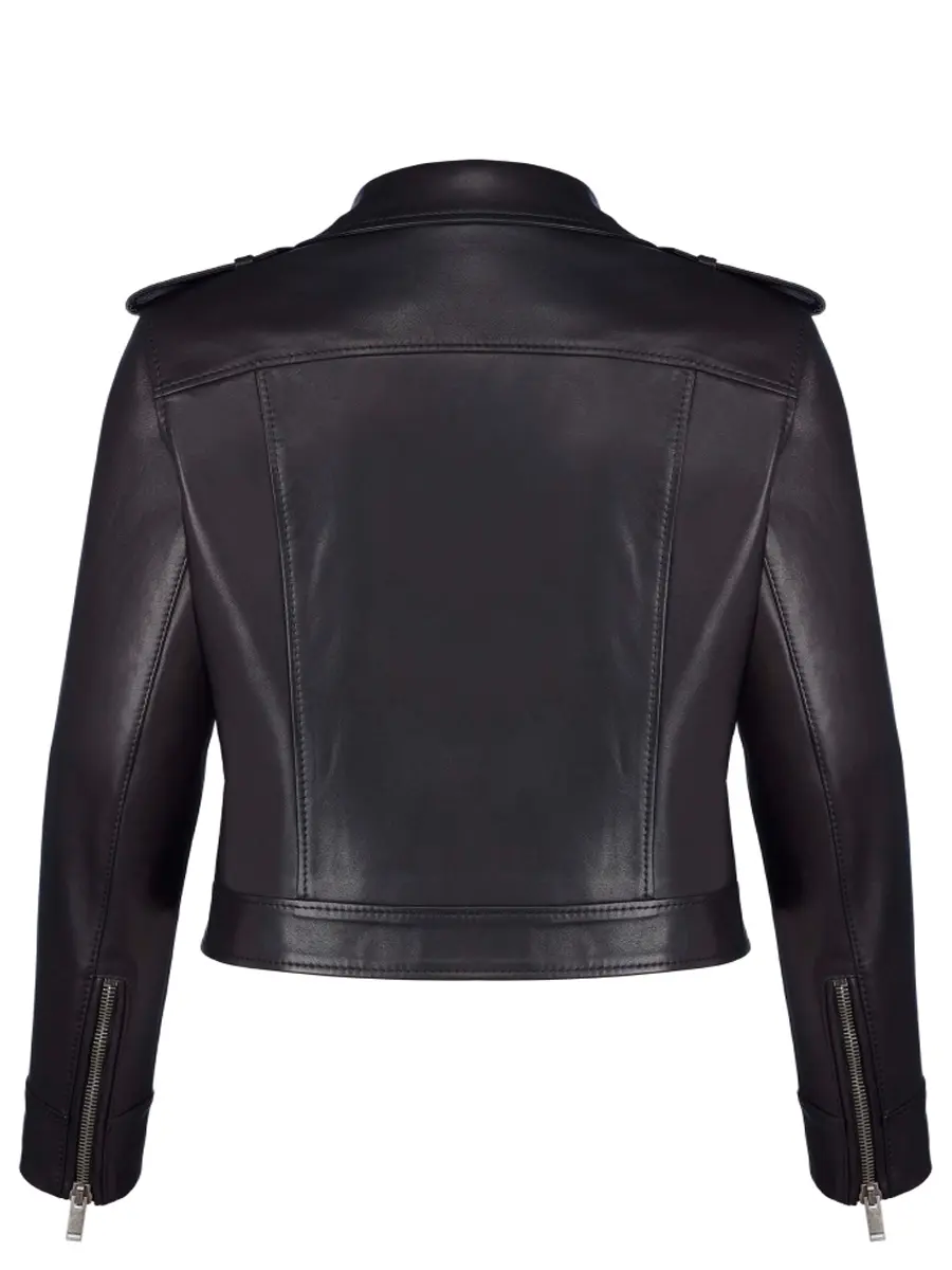 Куртка кожаная