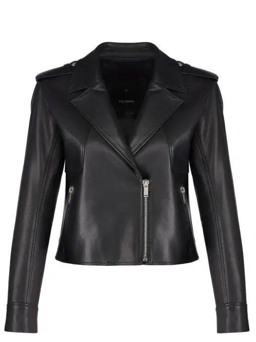 Куртка кожаная YULIAWAVE