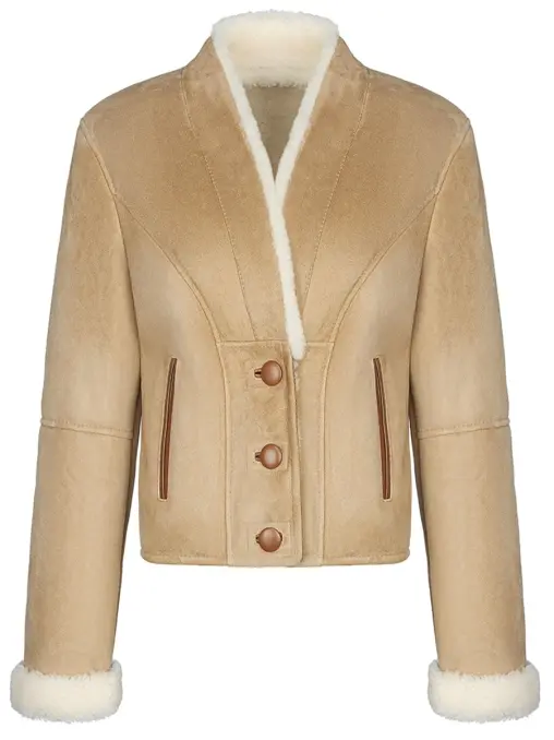 Дубленка замшевая YULIAWAVE