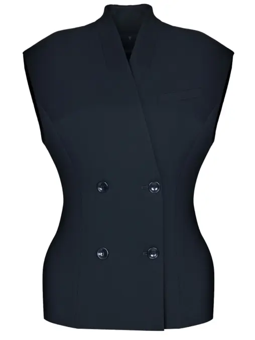 Жилет однотонный YULIAWAVE