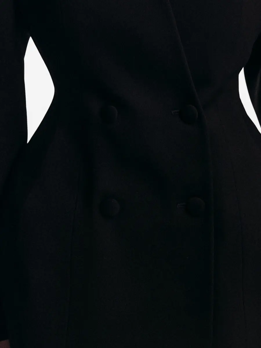 Жакет двубортный