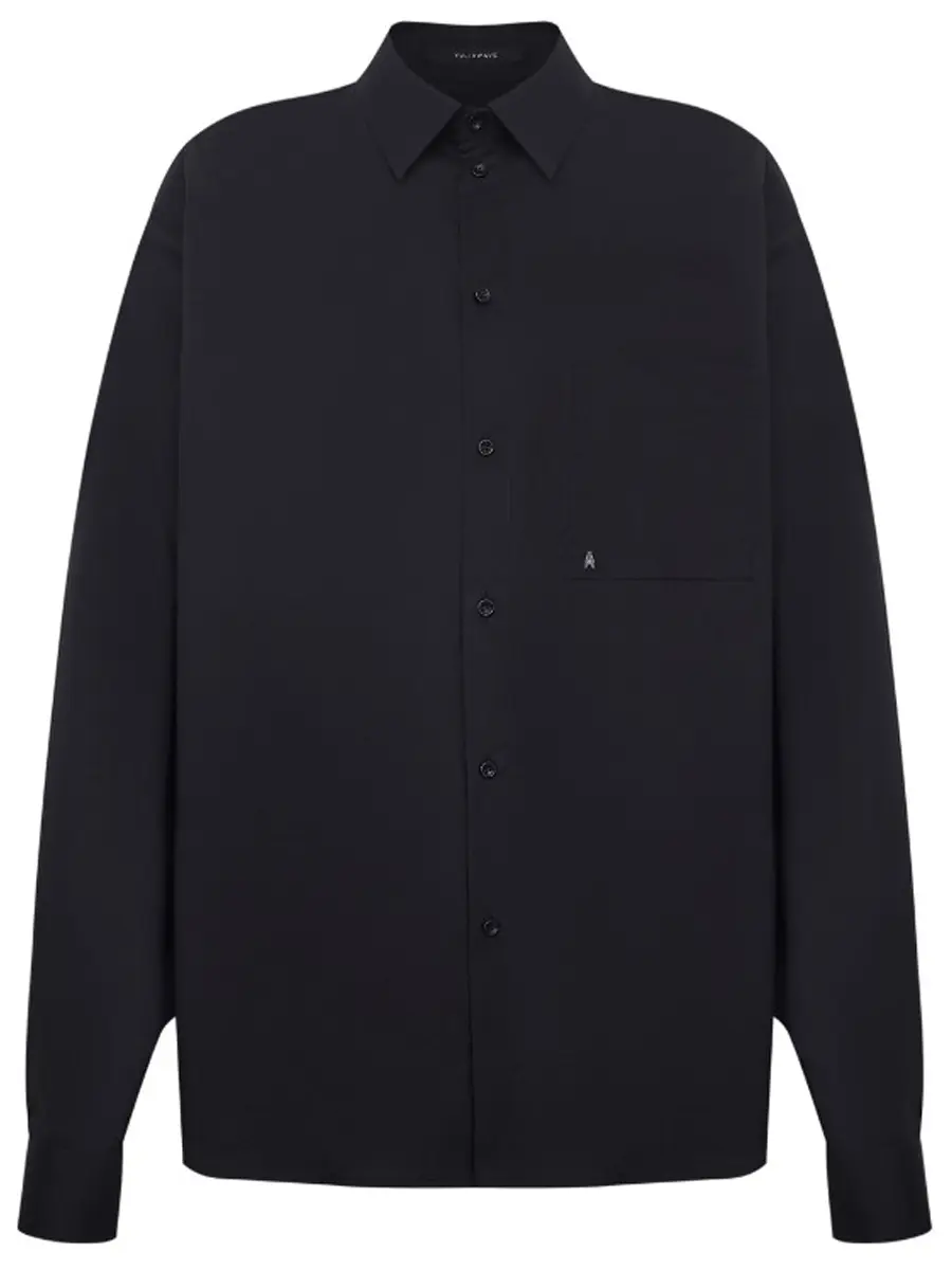 Рубашка однотонная