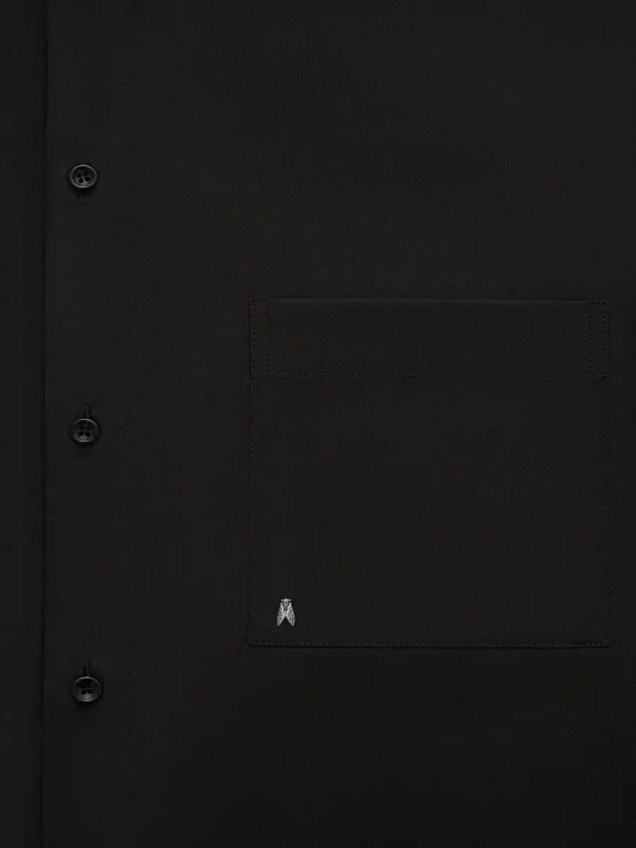 Рубашка однотонная