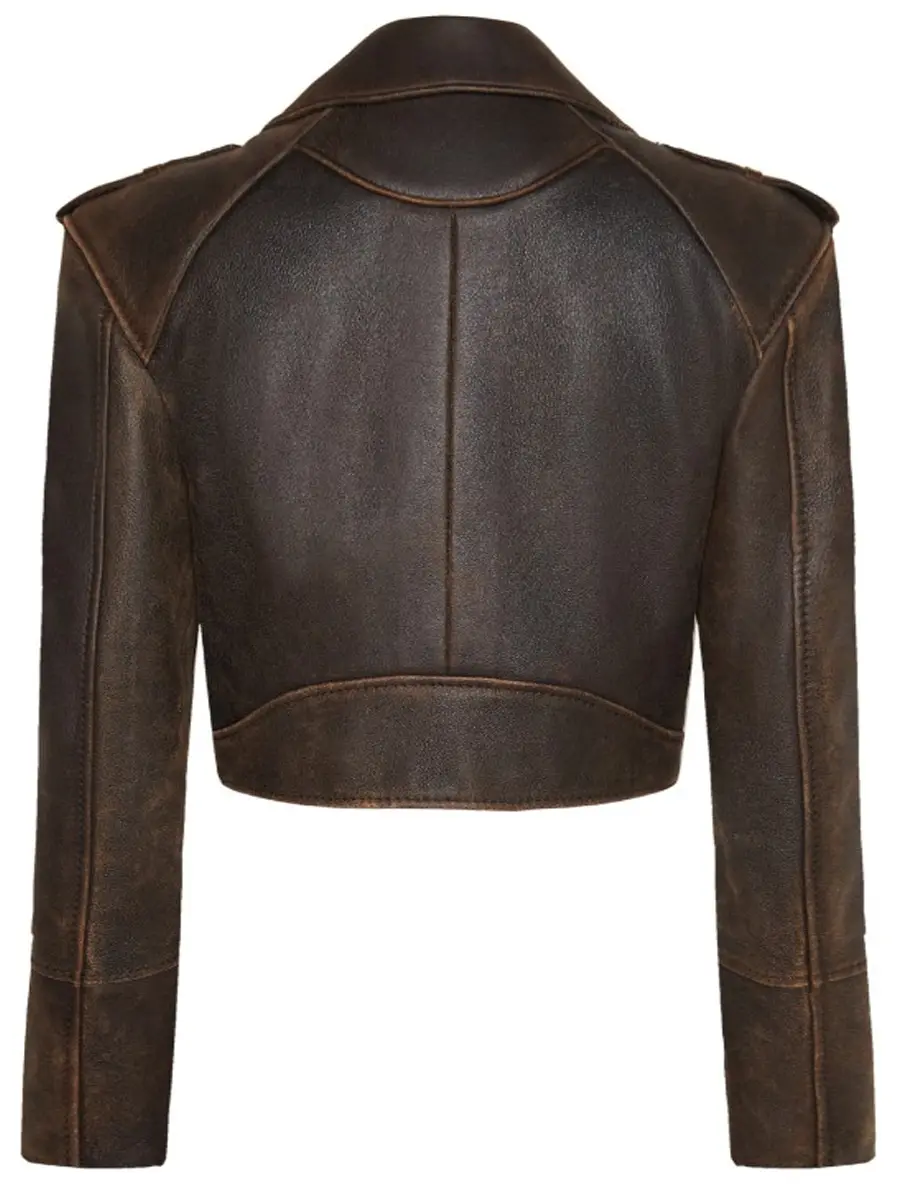 Куртка кожаная