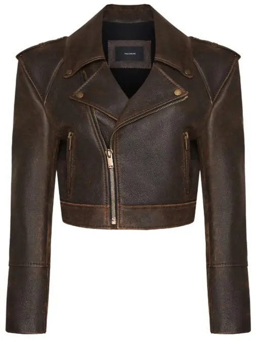 Куртка кожаная YULIAWAVE