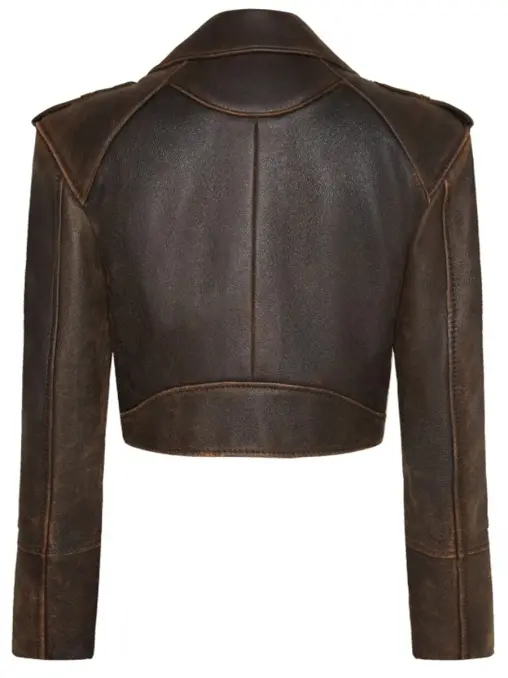 Куртка кожаная YULIAWAVE