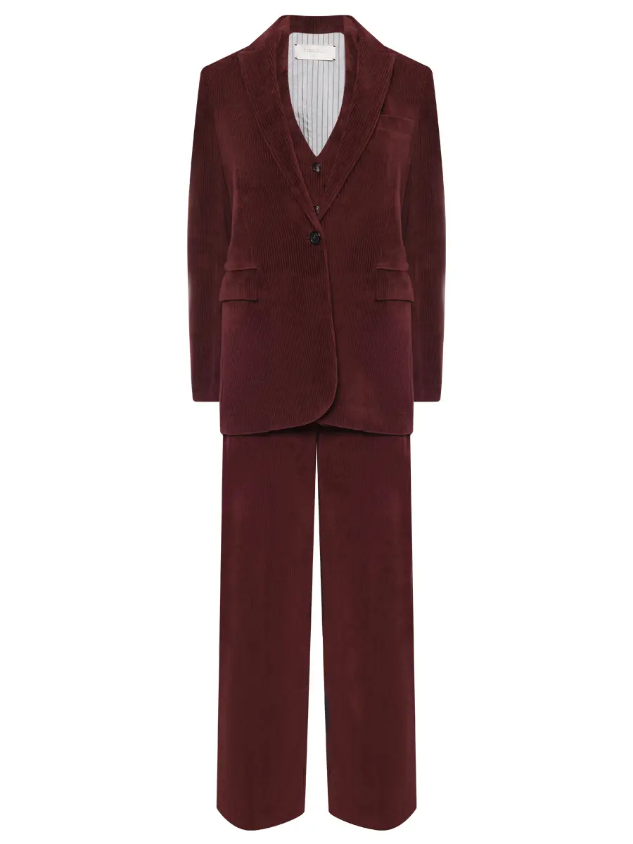 Костюм вельветовый