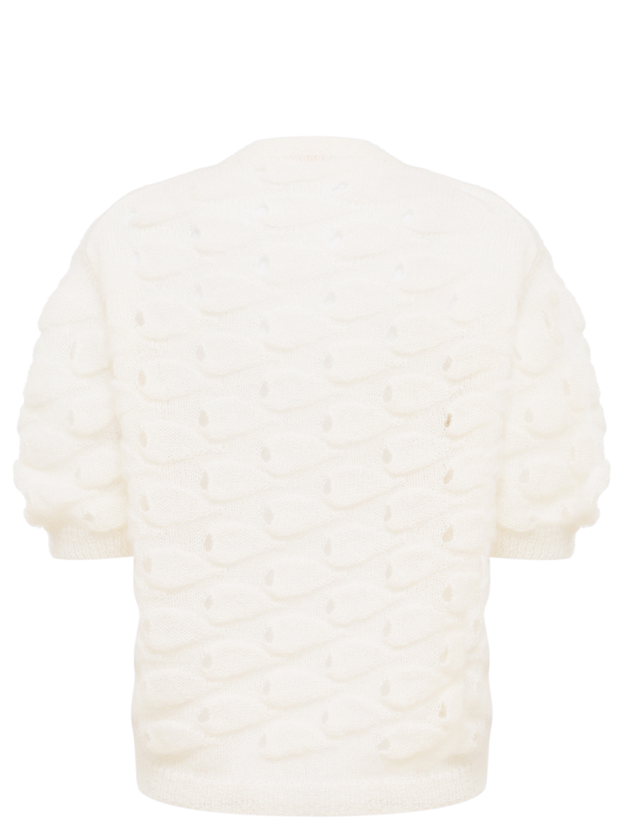 Джемпер из мохера и шерсти