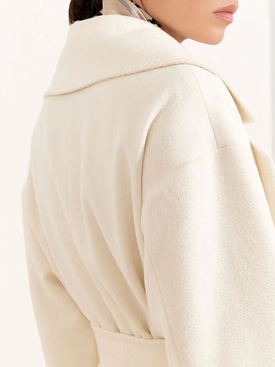 Пальто шерстяное