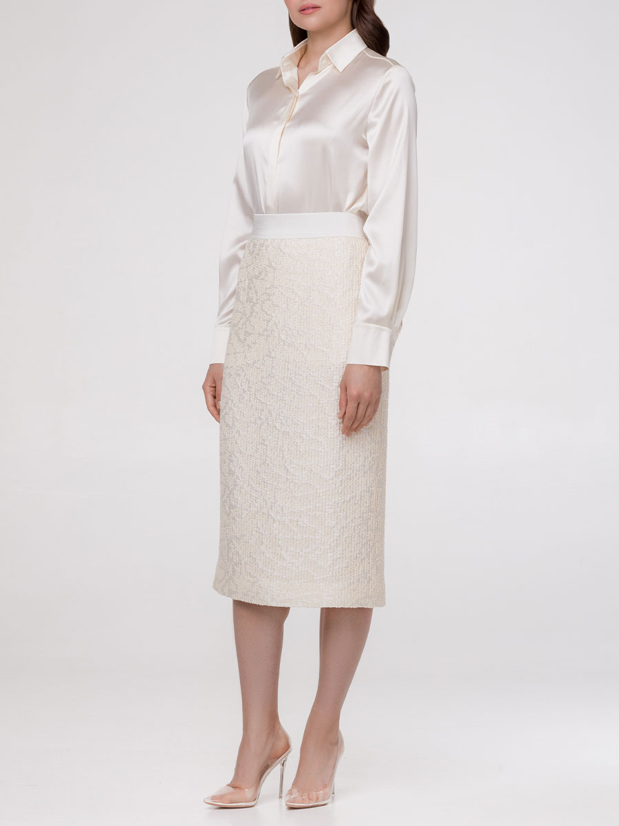 Юбка жаккардовая