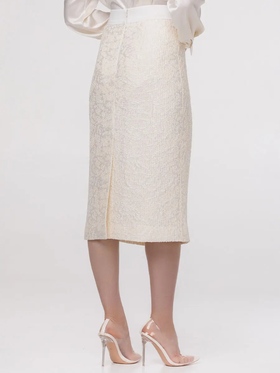 Юбка жаккардовая
