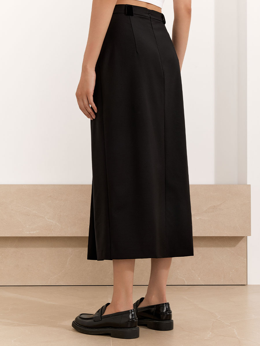 Юбка шерстяная