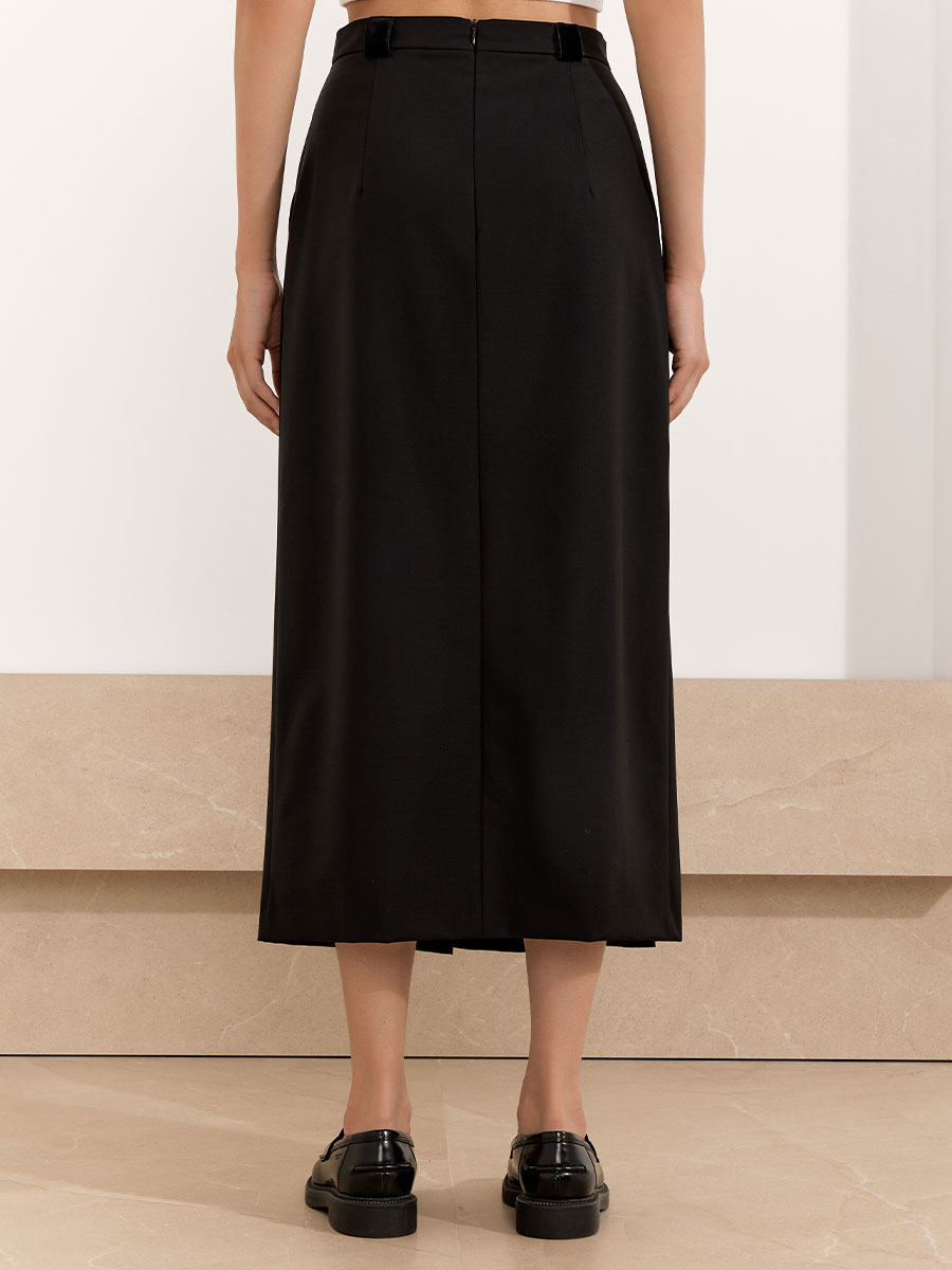 Юбка шерстяная